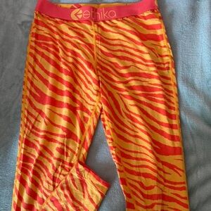 Ethika Red and Yellow Leggings